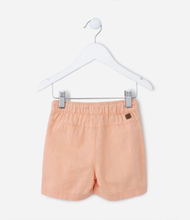 Bermuda Infantil en Lino con Bolsillo - Talle 1 a 5 años 2