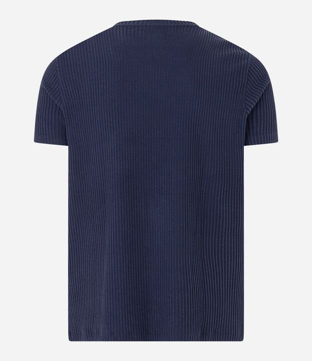 Remera en Rib con Textura Atercipelada 7
