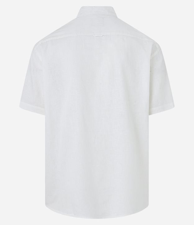 Camisa Relaxed en Cáñamo con Bolsillo 8