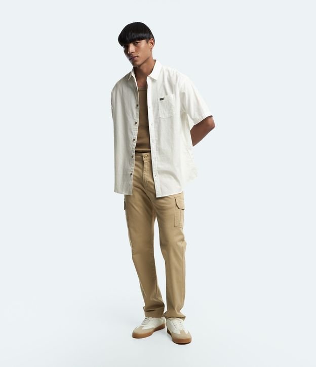 Camisa Relaxed en Cáñamo con Bolsillo 2