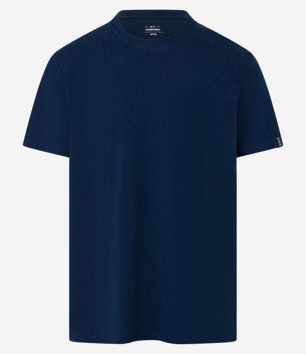 Remera Comfort Básica en Tejido Texturizado 5