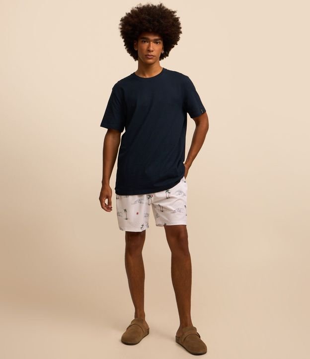 Remera Comfort Básica en Tejido Texturizado 3