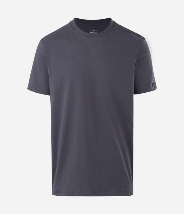Remera Comfort Básica en Tejido Texturizado 6