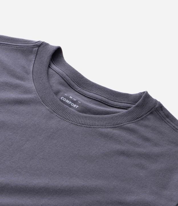 Remera Comfort Básica en Tejido Texturizado 10