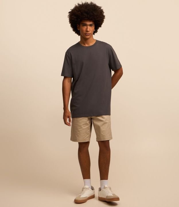 Remera Comfort Básica en Tejido Texturizado 4