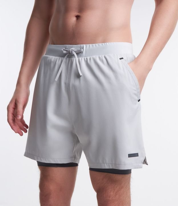 Bermuda Deportiva con Short de Compresión 2