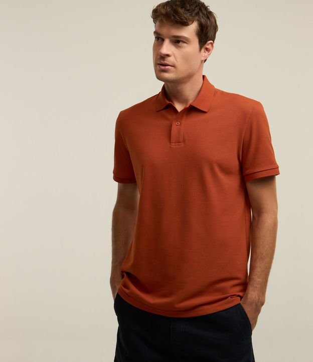 Remera Polo Comfort en Algodón Peruano