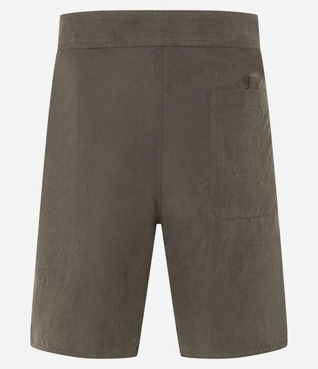 Bermuda con Cintura Fija y Cordón Contrastante 7
