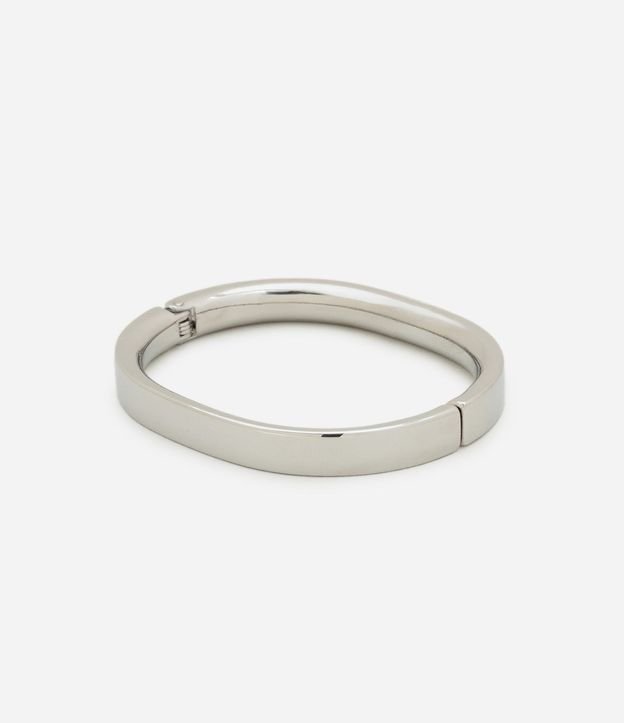 Pulsera Rígida Oval en Metal 2