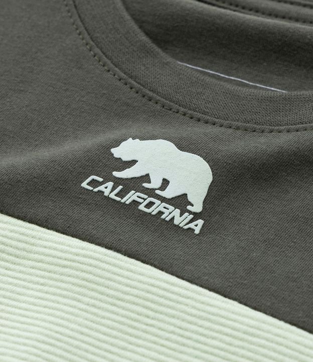 Remera Infantil con Estampa California y Recortes Texturizados - Talle 5 a 14 años 6