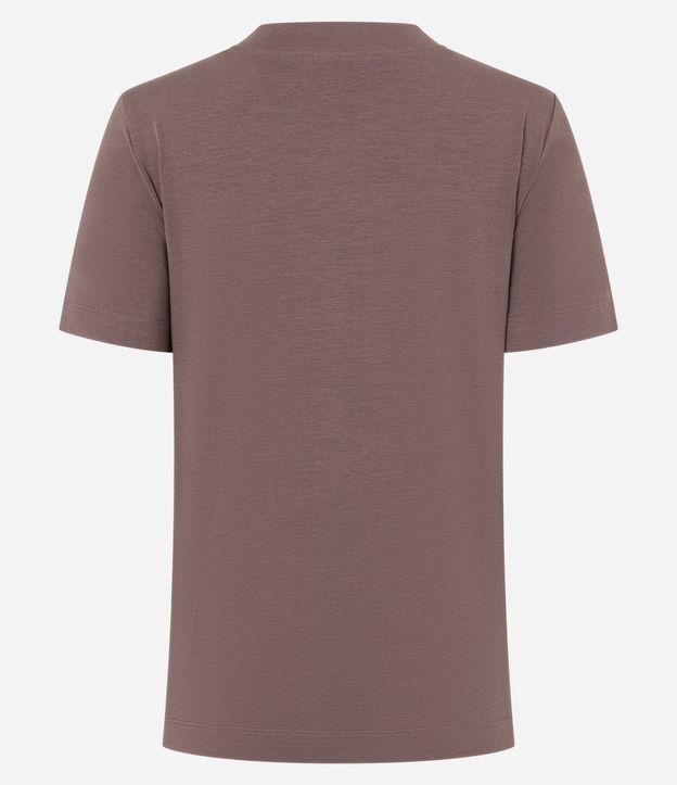 Blusa en Rib con Cuello Redondo 7