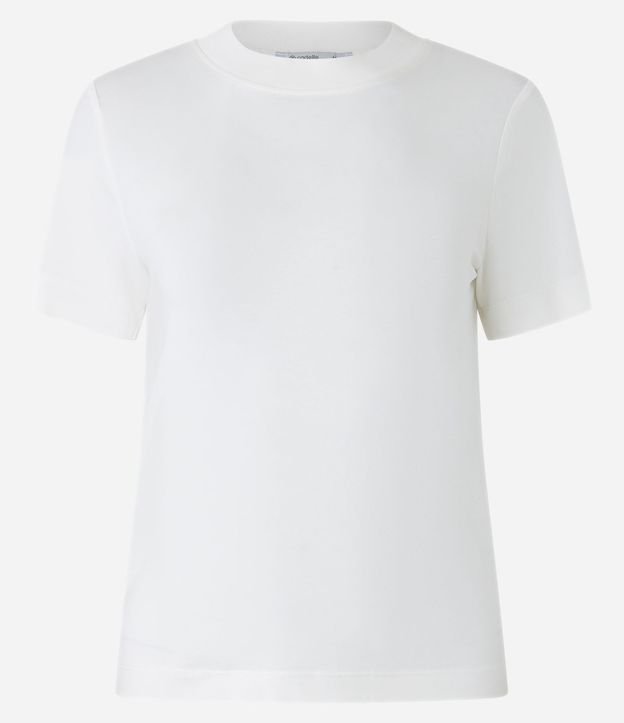 Blusa en Rib con Cuello Redondo 6