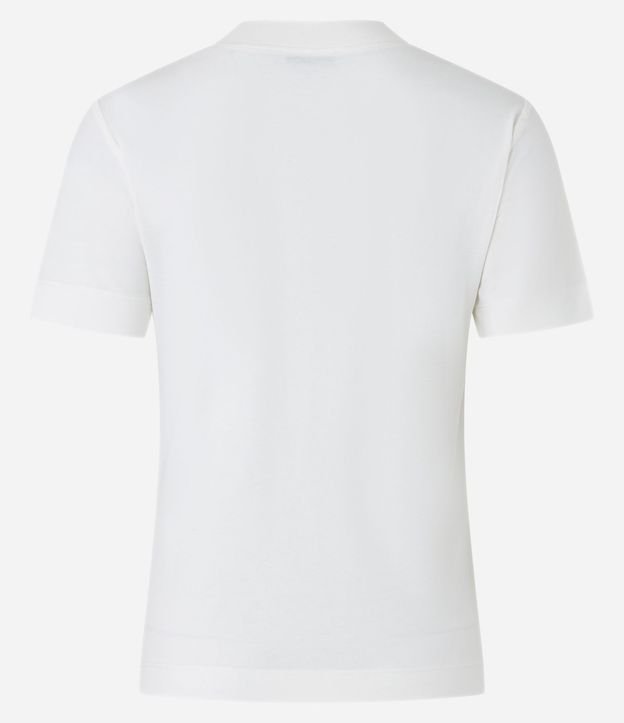 Blusa en Rib con Cuello Redondo 7