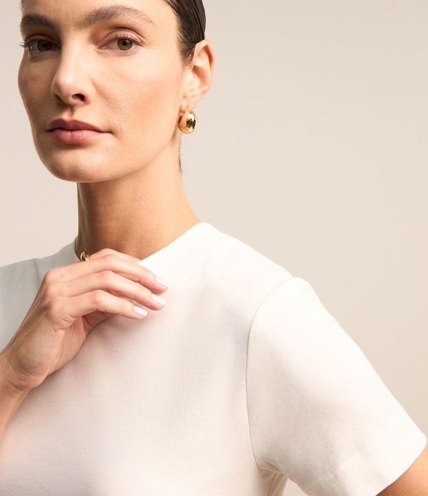 Blusa en Rib con Cuello Redondo 3