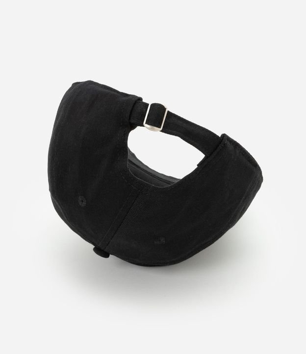 Gorra Ala Curva en Sarga con Bordado NY 4