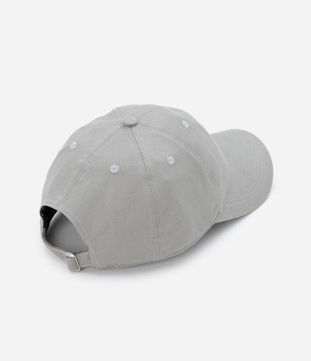 Gorra Ala Curva en Sarga con Bordado NY 3