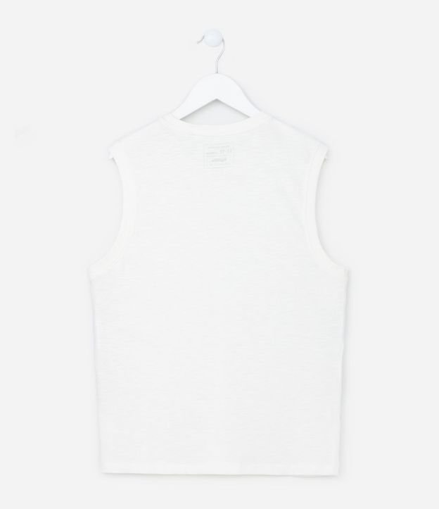 Musculosa Infantil en Flamé con Bolsillo - Talle 5 a 14 años 3