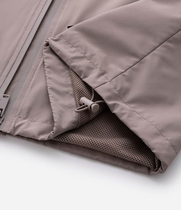 Campera Rompevientos con Capucha y Bolsillo con Cierre 14
