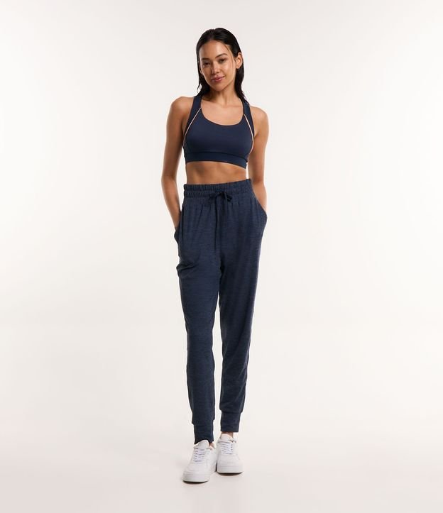 Pantalón Jogger Deportiva con Cintura Ajustable y Tacto Suave