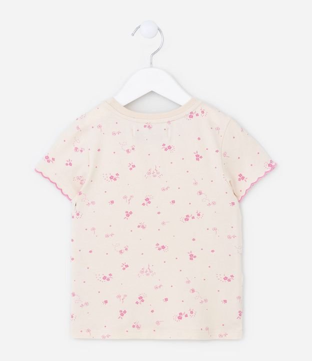 Blusa Infantil con Bolsillo y Estampa Floral - Talle 1 a 5 años 2