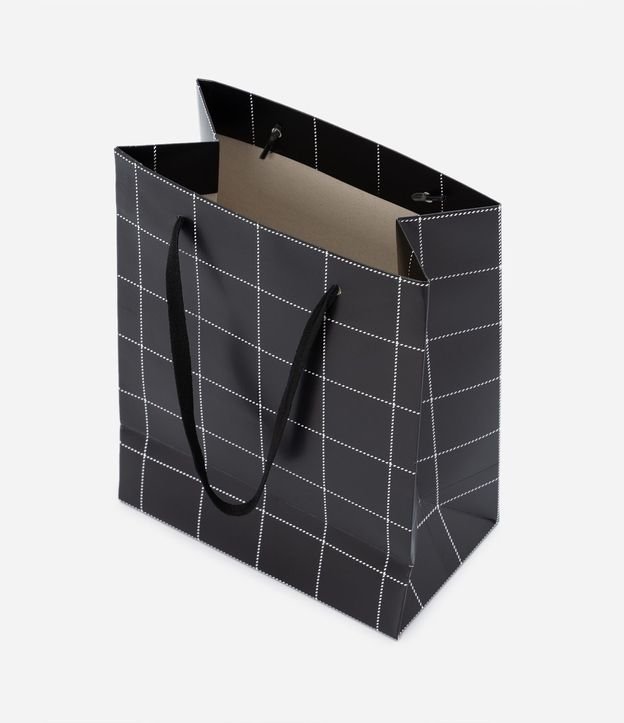 Bolsa de Regalo Pequeña con Estampa de Cuadros