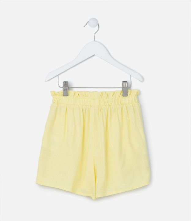 Short Clochard Infantil en Viscosa con Lazo - Talle 5 a 14 años 3