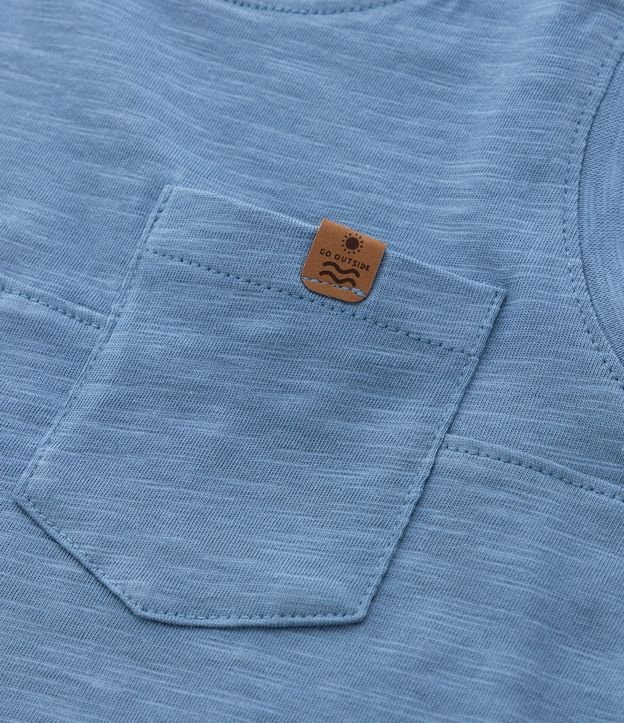 Musculosa Infantil en Algodón con Bolsillo - Talle 1 a 5 años 5