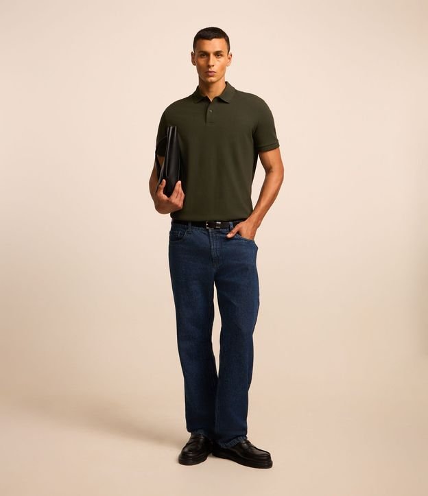 Remera Polo Comfort en Algodón Peruano 2