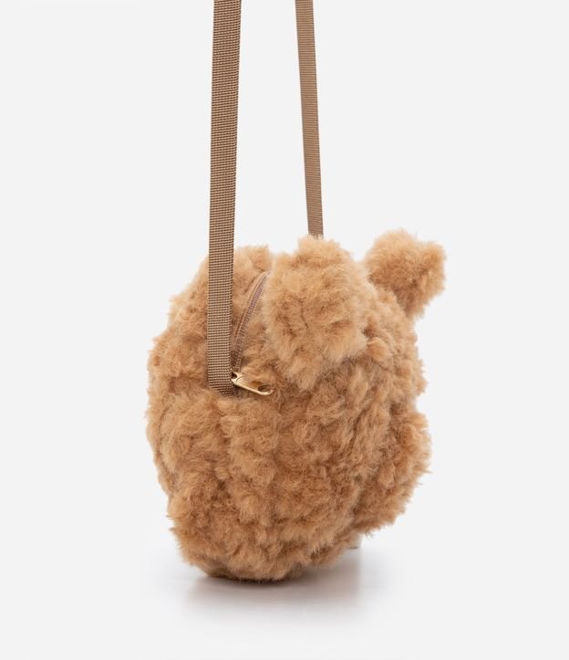 Bolso Transversal Infantil en Forma de Osito Peluche - Talle U 3