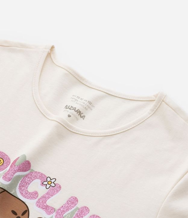 Remera Infantil con Estampado de Carpincho - Talle 5 a 14 años 4