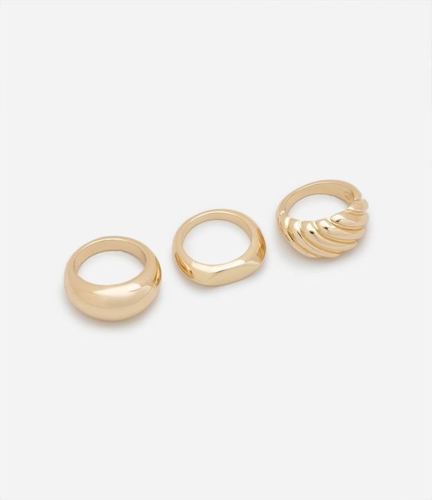 Kit 03 Anillos Medianos con Efecto Bold 2