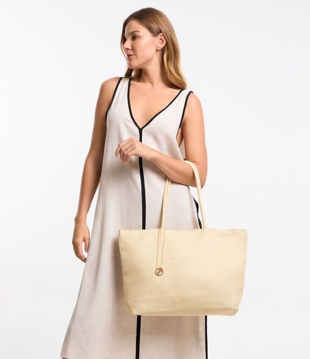 Bolsa de Playa Grande con Breteles Finos y Necesaire