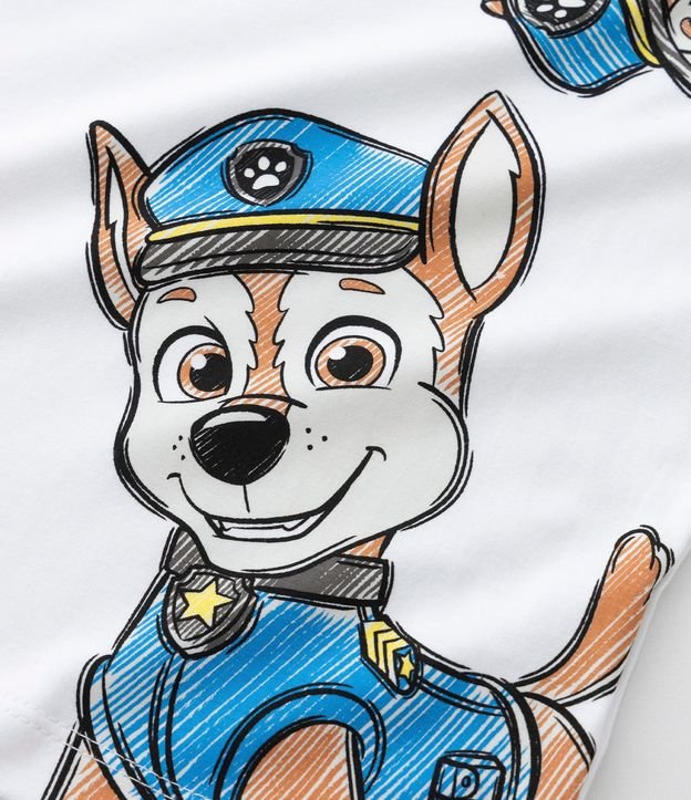 Musculosa Infantil con Estampa Chase Paw Patrol - Talle 2 a 5 años 4