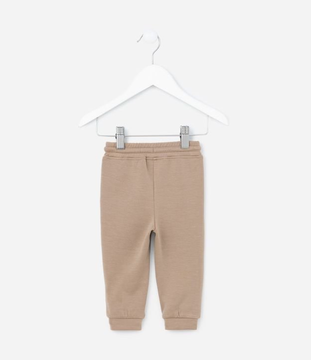 Pantalón Jogger Infantil en Modal - Talle 0 a 12 meses 3