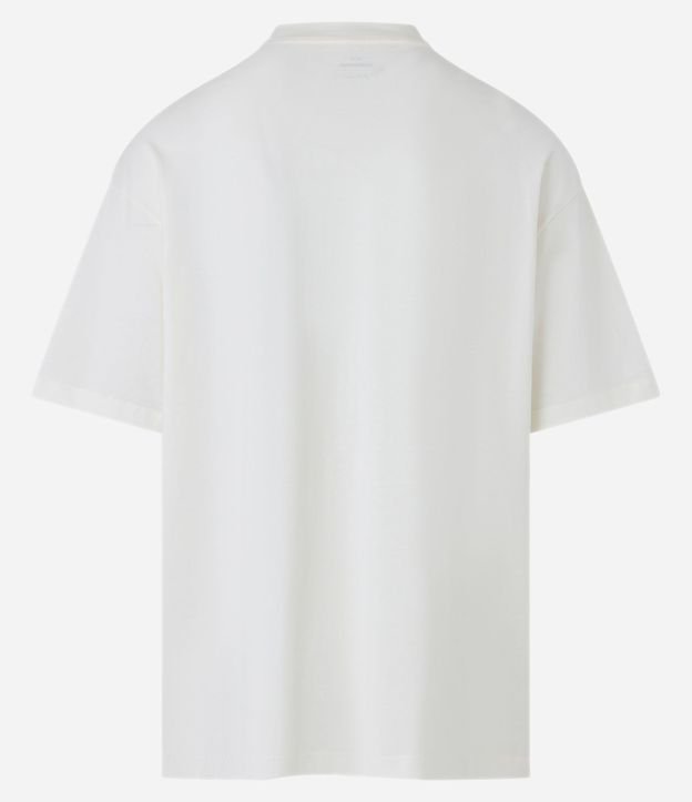 Remera Oversized en Algodón con Estampado Out Of Tune 8