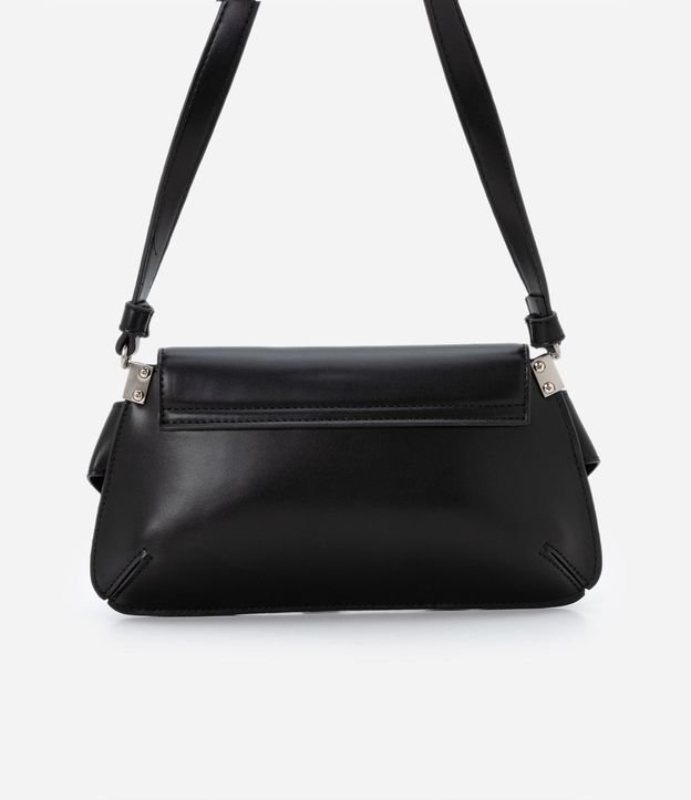 Cartera Baguette Pequeña con Detalles de Hebillas 4