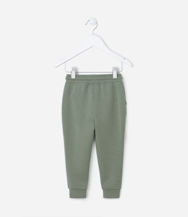 Pantalón Infantil en Modal con Recortes y Bolsillos - Talle 1 a 6 años 2