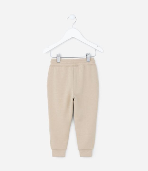 Pantalón Infantil en Modal con Recortes y Bolsillos - Talle 1 a 6 años 3