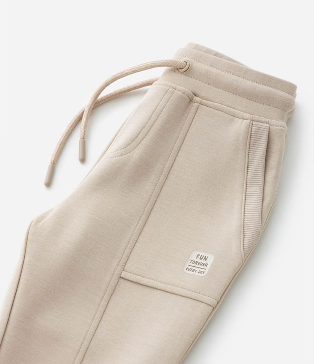 Pantalón Infantil en Modal con Recortes y Bolsillos - Talle 1 a 6 años 6