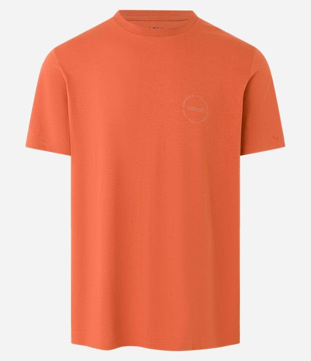 Remera Comfort en Algodón Peruano con Lettering en el Pecho 5
