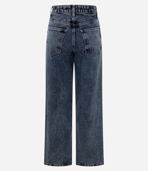 Pantalón Recto en Jeans con Bolsillos 6