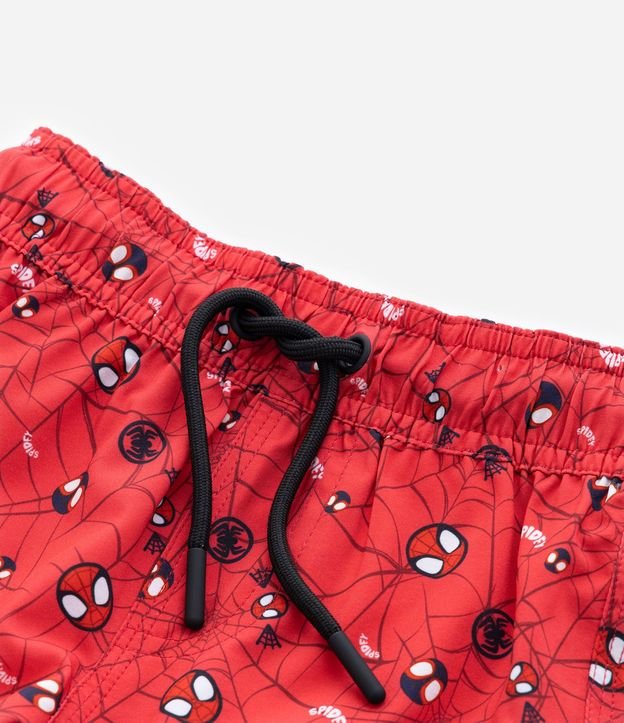 Bermuda en Microfibra con Estampa Spidey - Talle 1 a 5 años 4