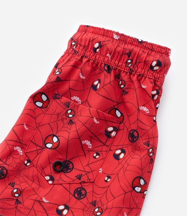 Bermuda en Microfibra con Estampa Spidey - Talle 1 a 5 años 6