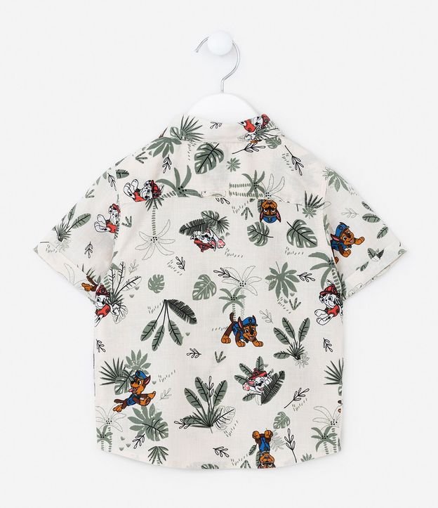 Camisa Infantil en Algodón Estampa Paw Patrol - Talle 1 a 5 años 3