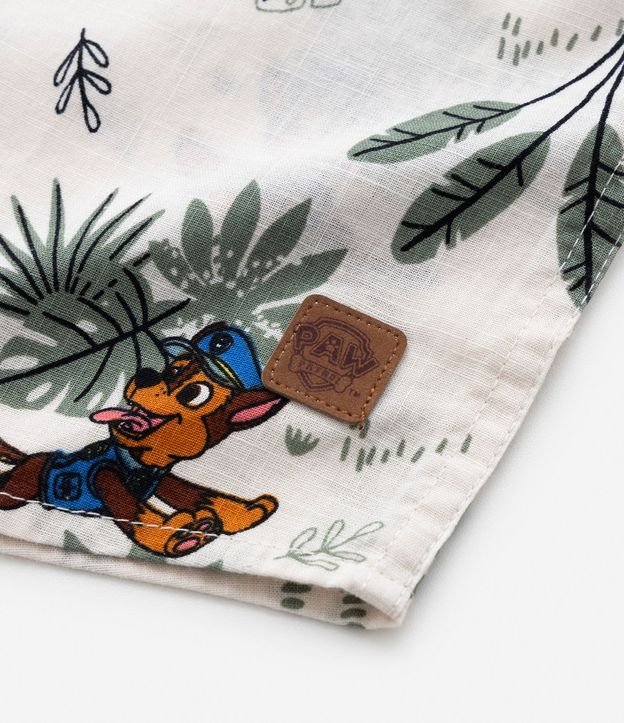 Camisa Infantil en Algodón Estampa Paw Patrol - Talle 1 a 5 años 5