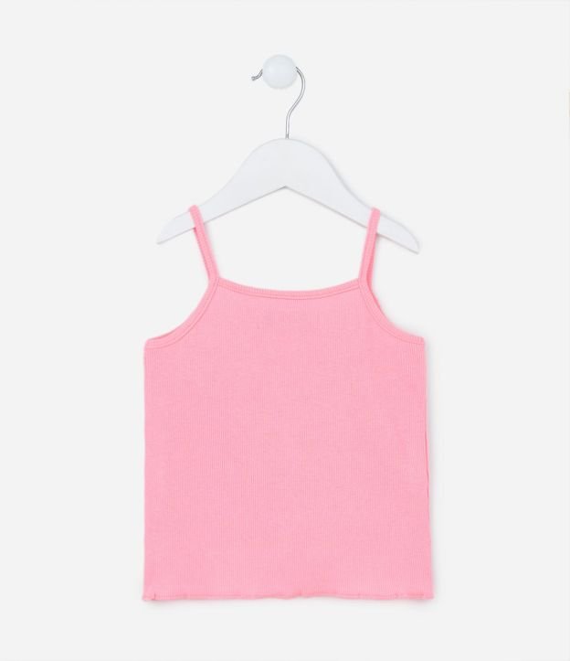 Musculosa Infantil con Volado Broderie - Talle 1 a 5 años 3