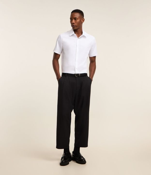 Camisa Slim en Fibra de Bambú