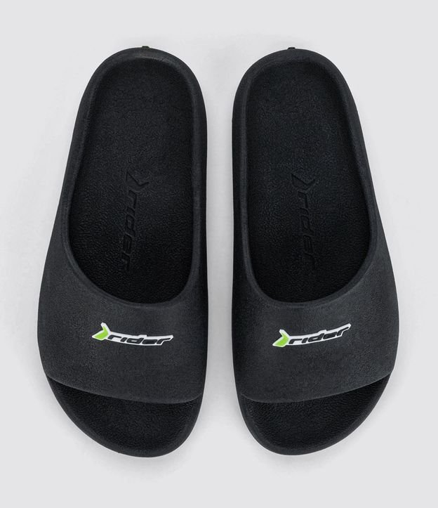 Ojota Slide Drip Texturizada con Etiqueta Rider 1