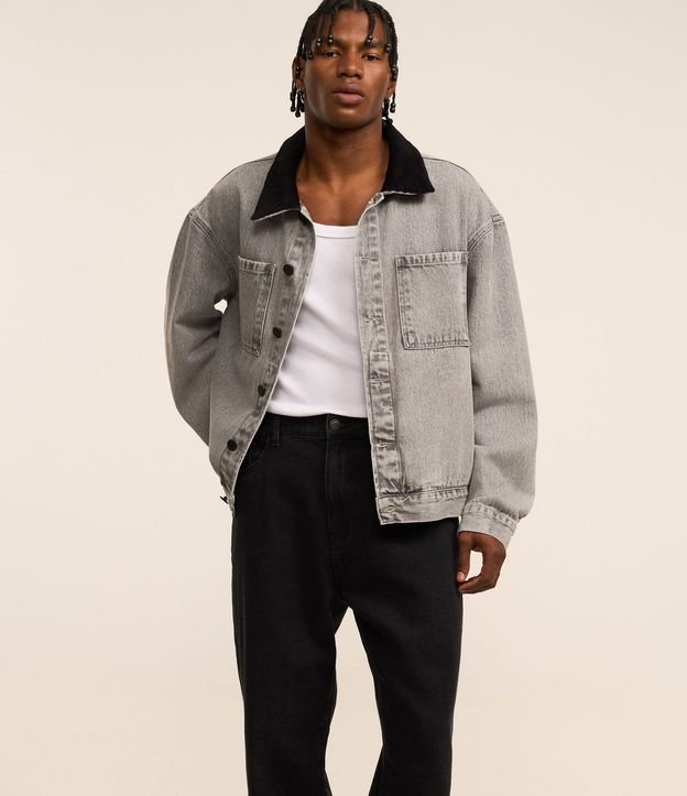 Pantalón Baggy Jeans con Bolsillos 3