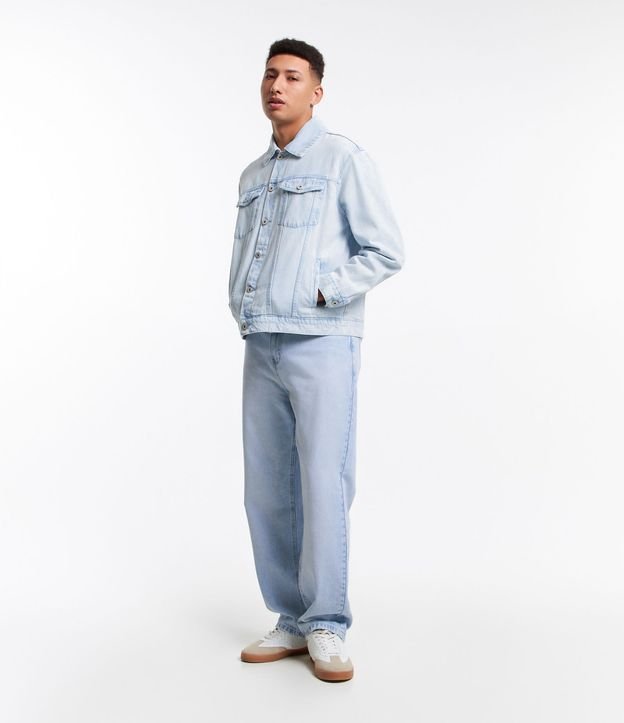 Pantalón Baggy Jeans con Bolsillos 3